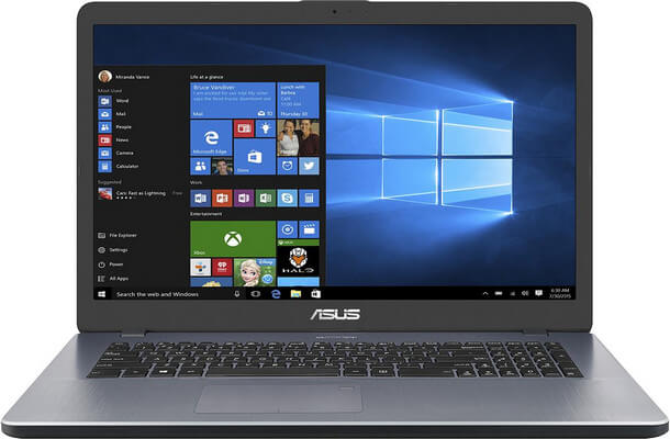  Установка Windows 7 на ноутбук Asus A705UB